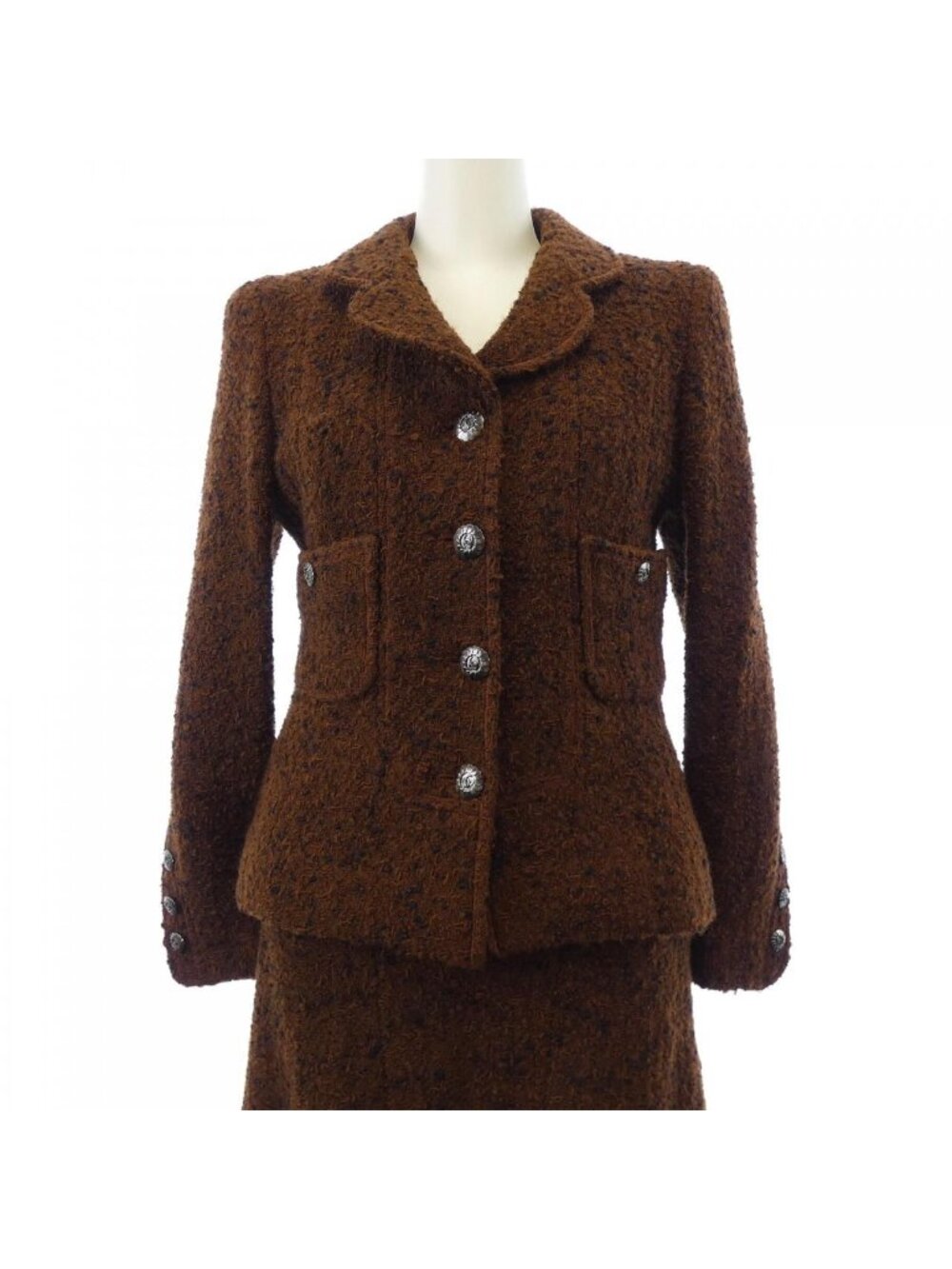 Chanel Vintage Suit Brown